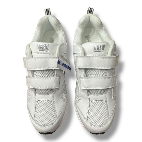 Drew Lightning II V White Sneaker Athletic Leather Walking Men’s Size 12.5 - Picture 10 of 10